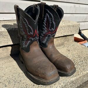 Ariat Men's Western Work Boots (9EE)- Composite Toe